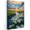 Beekje - Landschap - Margriet canvas 2cm klein -z3d