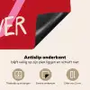 Moeder - Quote - Hartje - Rood Inductie beschermer vinyl 3mm middel -sfeer4