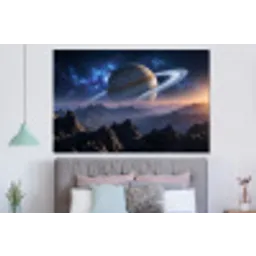 Fantasy - Kosmos - Landschap forex 5mm xxl -slaapkamer