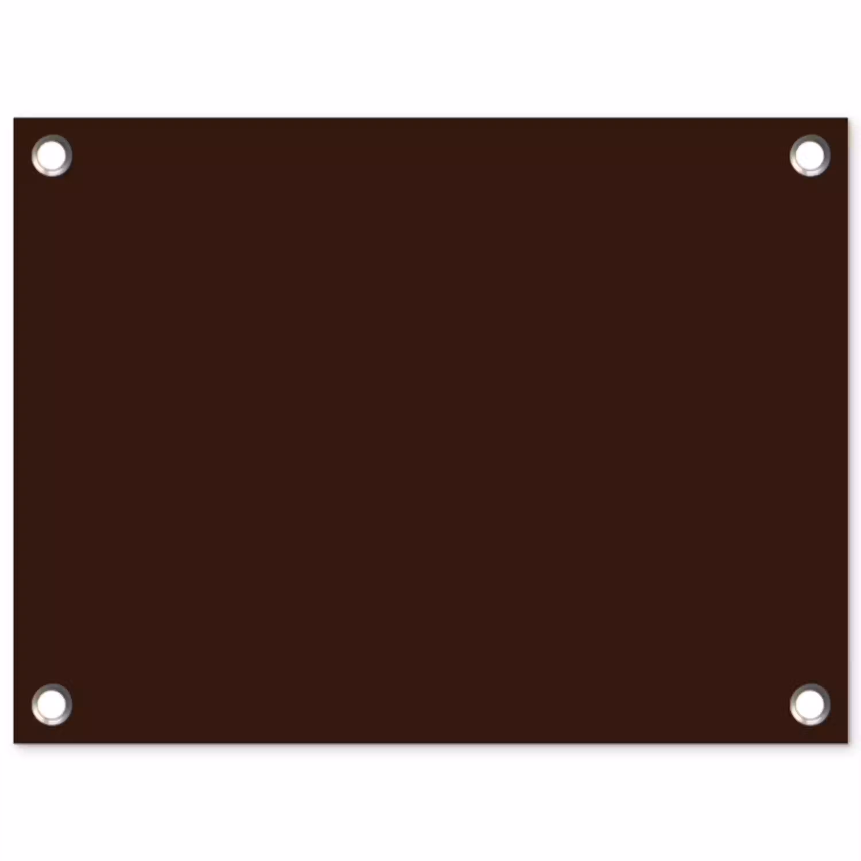 Dark - Chocolate - Bruin tuinposter los doek klein 239 -3d