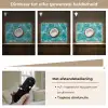 Kokosnoot - Water - Wit Light Box met batterij (Wandlamp) middel -USP_dimbaarNL
