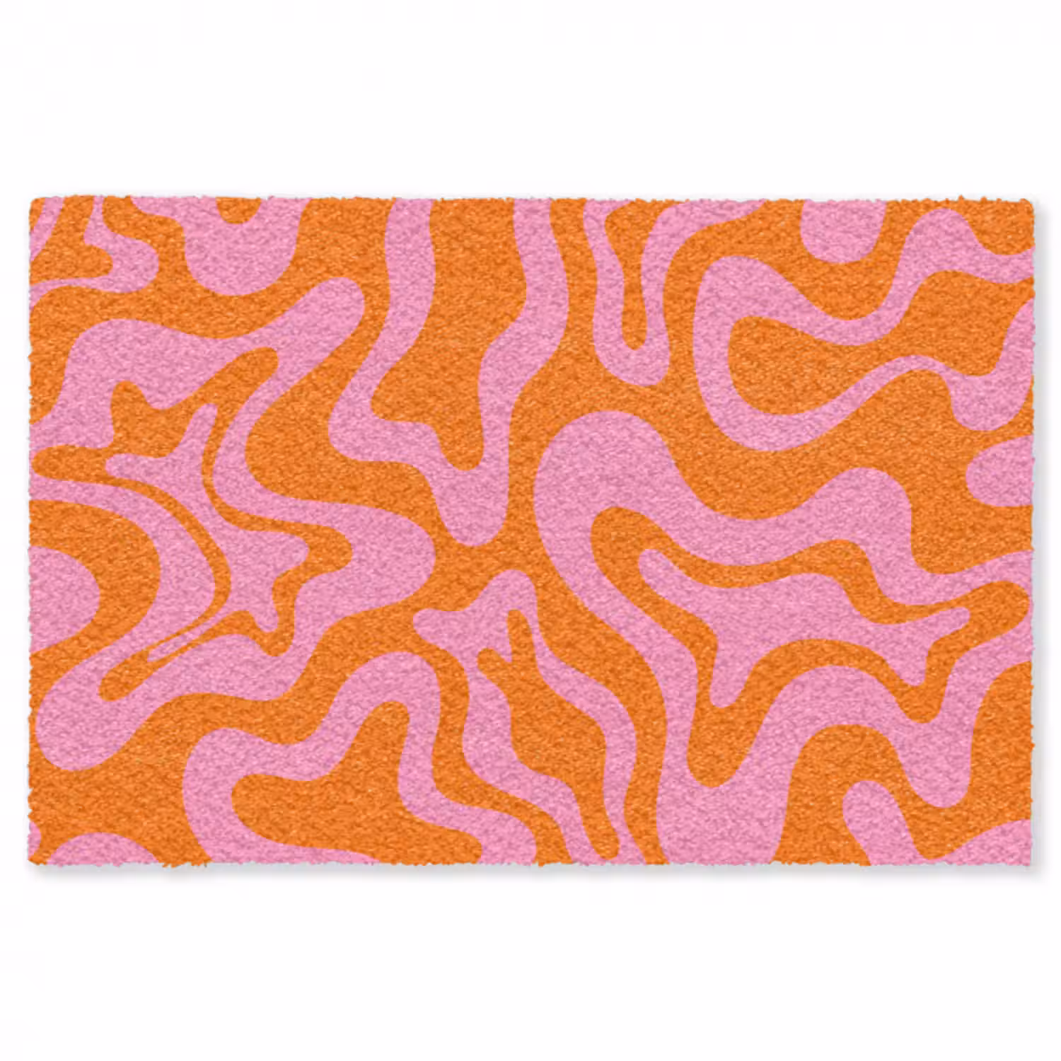 Fußmatte - Muster - Rosa - Orange - Abstrakt - Modern