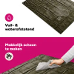 Krokodillenleer - Structuur - Groen Inductie beschermer vinyl 3mm klein -wsfeer6_website