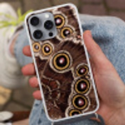 Vlinder - Vleugel - Abstract Hoesje iPhone 16 Pro Max met koord klein -sfeer3
