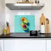 Avocado - Groen - Pit - Schaduw Inductie beschemer met haakjes middel -sfeer2