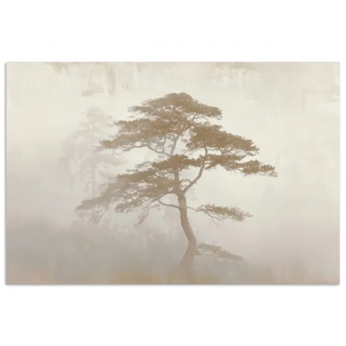 Boom - Oosterse stijl - Landschap poster papier klein -3d