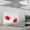 Splash - Groente - Rood keuken achterwand spatscherm klein -3d_schuin