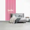 Roze - Gestreept - Belle fotobehang vinyl groot -slaapkamer