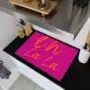 Oh la la - Oranje - Roze Inductie beschemer met haakjes klein -sfeer1