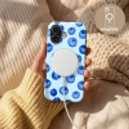 Bessen - Modern - Blauw Toughcase MagSafe Apple iPhone 17 klein 1017 -USP_MagsafeV