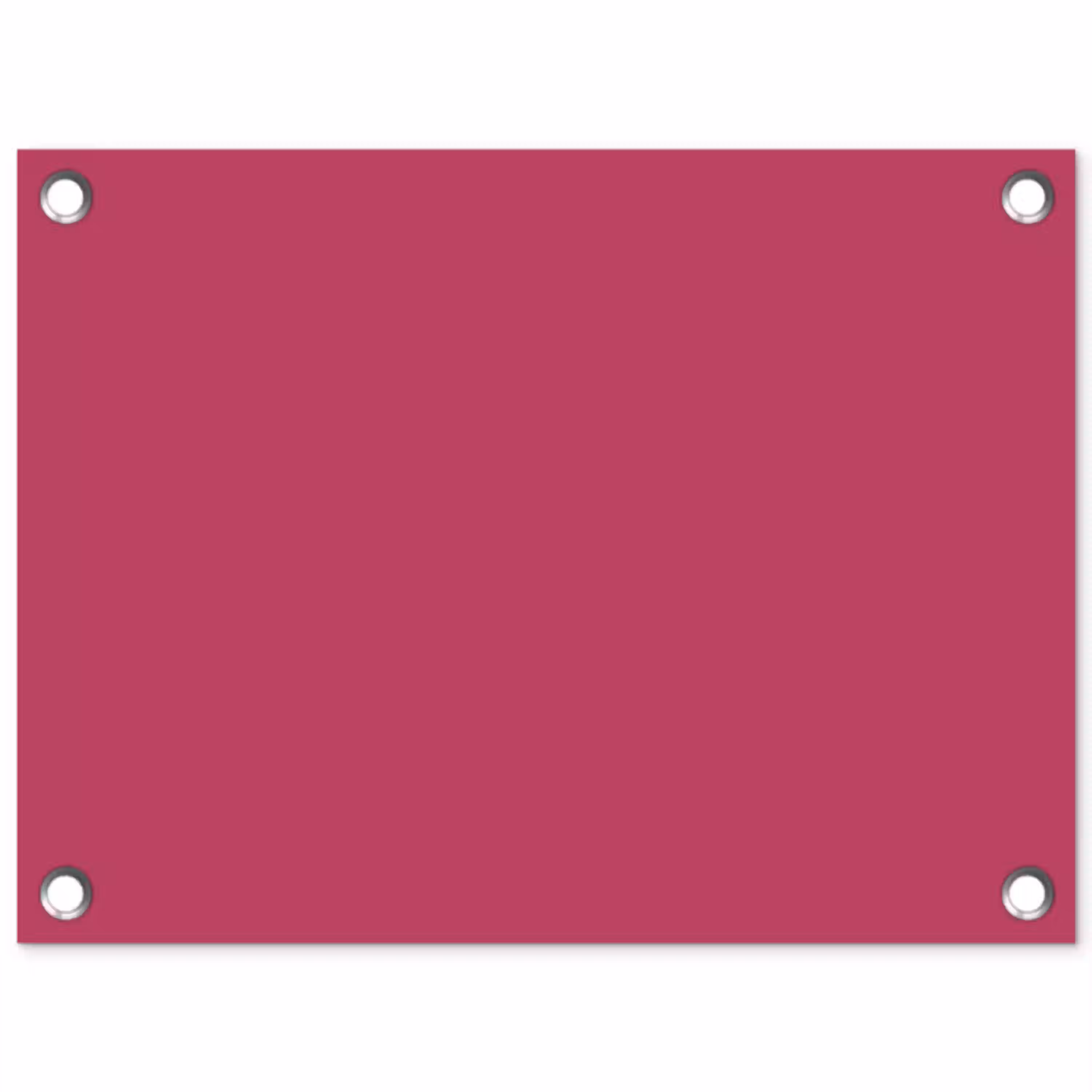 Deep - Berry - Rood tuinposter los doek klein 239 -3d