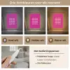 Focus on the good - Roze - wit Light Box met kabel (Tafellamp) klein -USP_lichtkleurNL