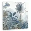 Jungle - Modern - Blauw - Groen plexiglas 5mm klein -zzzproduct_nieuw
