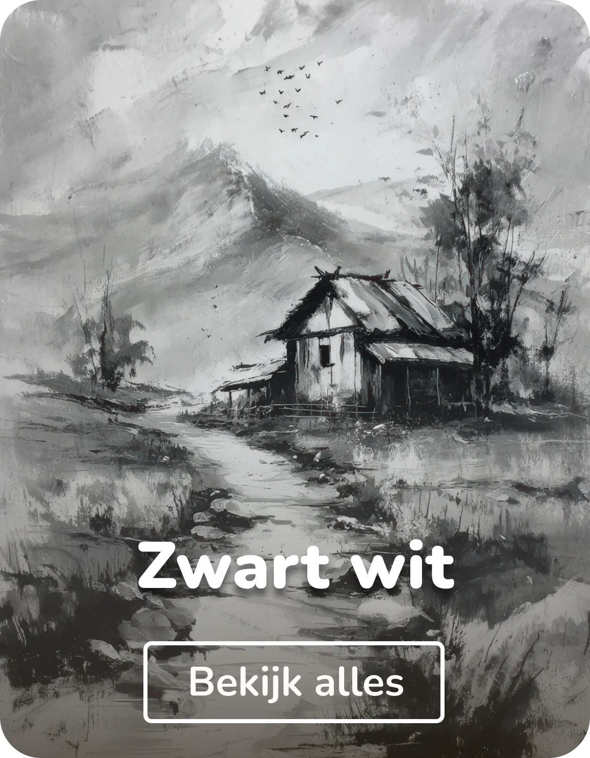 Canvas schilderijen zwart wit