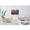 Koraal - Schildpad - Abstract - Water Muursticker klein -eettafel