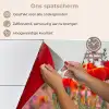 Klaproos - Bloemen - Rood - Paars - Weide keuken achterwand spatscherm klein -spatscherm_NL
