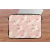 Kraanvogels - Bloesem - Roze laptophoes neopreen klein 279 -tafel