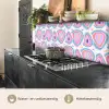 Patroon - Agaat - Retro - Paars keuken achterwand 2 middel 871 -usp_NL