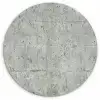 Grijs - Muur - Poriën Wandcirkel plexiglas klein 852 -3d