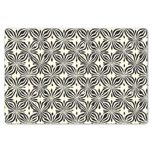 Grafisch - Patroon - Zwart Placemat vinyl groot 368 -zzsfeer1_Kitchenyeah-website