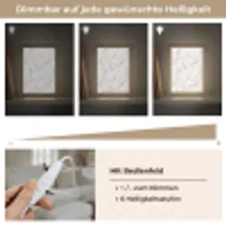 Wit - Marmer - Grijs Light Box met kabel (Tafellamp) klein 925 -USP_dimbaarDE