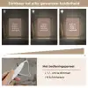 Cocktail - Tekst - Patroon - Wit Light Box met kabel (Wandlamp) klein -USP_dimbaarNL