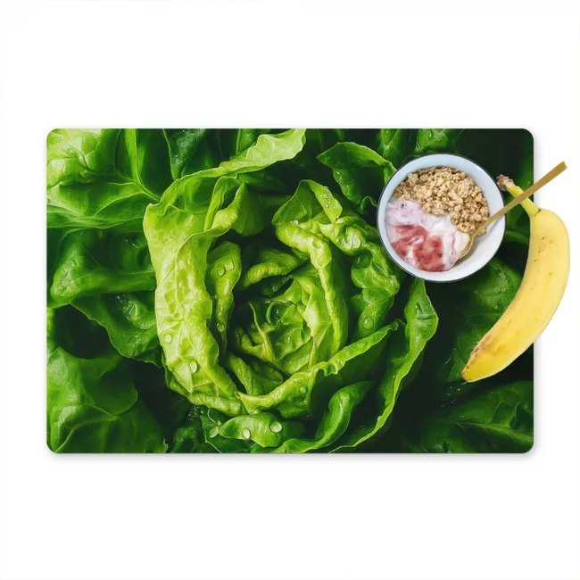 Groente - Sla - Groen Placemat vinyl groot -zzzproduct_Kitchenyeah-website