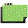 Groen - Geel - Bananen Inductie beschemer met haakjes klein 777 -3d