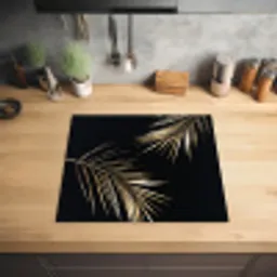 Gouden Elegantie van de Tropen Inductie beschermer vinyl 3mm klein -sfeer5