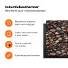 Aardse - Kiezel - Stenen Inductie beschermer vinyl 3mm klein 276 -zzzzzzz-td-ups