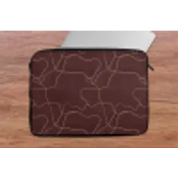 Abstract - Modern - Bruin laptophoes neopreen klein 279 -tafel