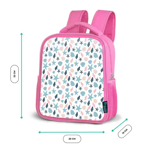 Klein - Oceaan - Rif - Multi Kinderrugzak - Roze middel 863 -productfoto_formaten