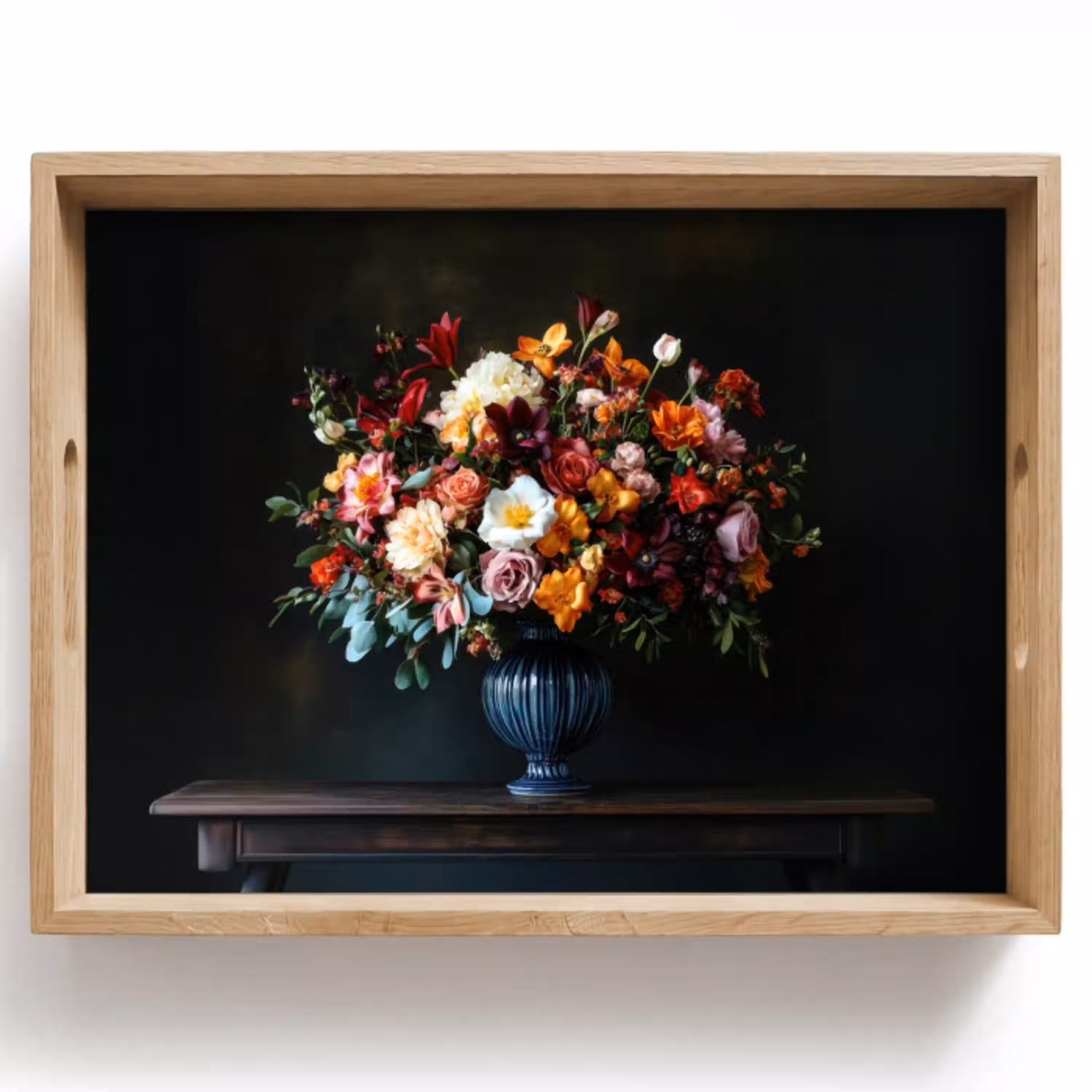 Groot - Bloemen - Vaas - Boeket Dienblad Rechthoek middel -z3d_shopping