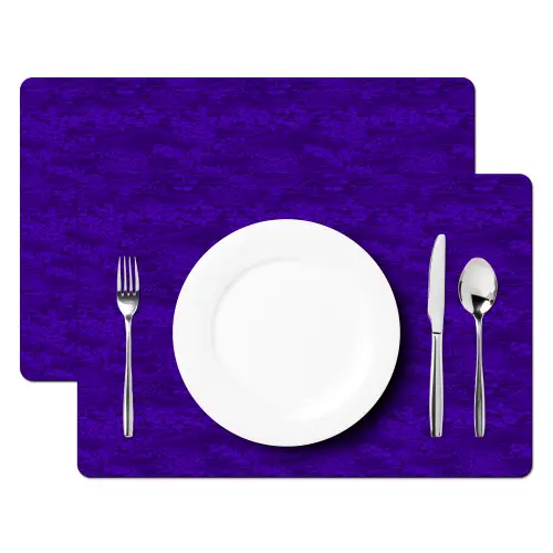 Paars - Heuvels - Bloesem Placemat vinyl groot 368 -zzsfeer2_Kitchenyeah-website
