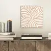 Beige - Aardspatroon aluminium wit klein -sfeer1
