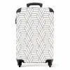 Grafisch - Patroon - Modern -  Opvallend NBS - Handbagage koffer - Kinderen Unisex middel 644 -productfoto_recht