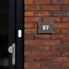 Grijs - Traditioneel Naambord Rechthoek middel -sfeer1-rechthoek-S