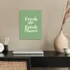Tekst - Groen - Sierlijk - Letters poster papier klein -sfeer1