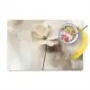 Bloem - Beige - Verf - Schaduw Placemat vinyl groot -zzzproduct_Kitchenyeah-website