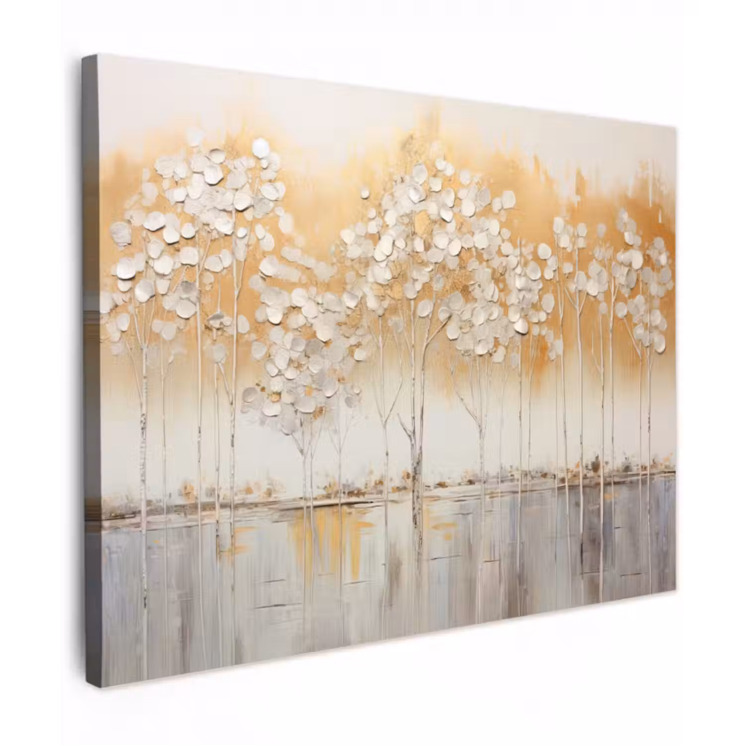 Leinwandbild - Bäume - Kunst - Acryl - Natur
