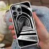 Gang - Bogen - Schaduw - Diepte Hoesje iPhone 16 Pro Max met koord klein -sfeer3