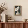 Vrouw - Golvende - Hoed Light Box met kabel (Tafellamp) klein -sfeer2