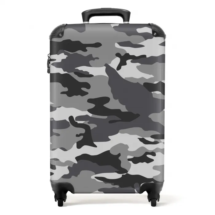 Camogrijs Koffer - NBS - Handbagage middel -productfoto_recht