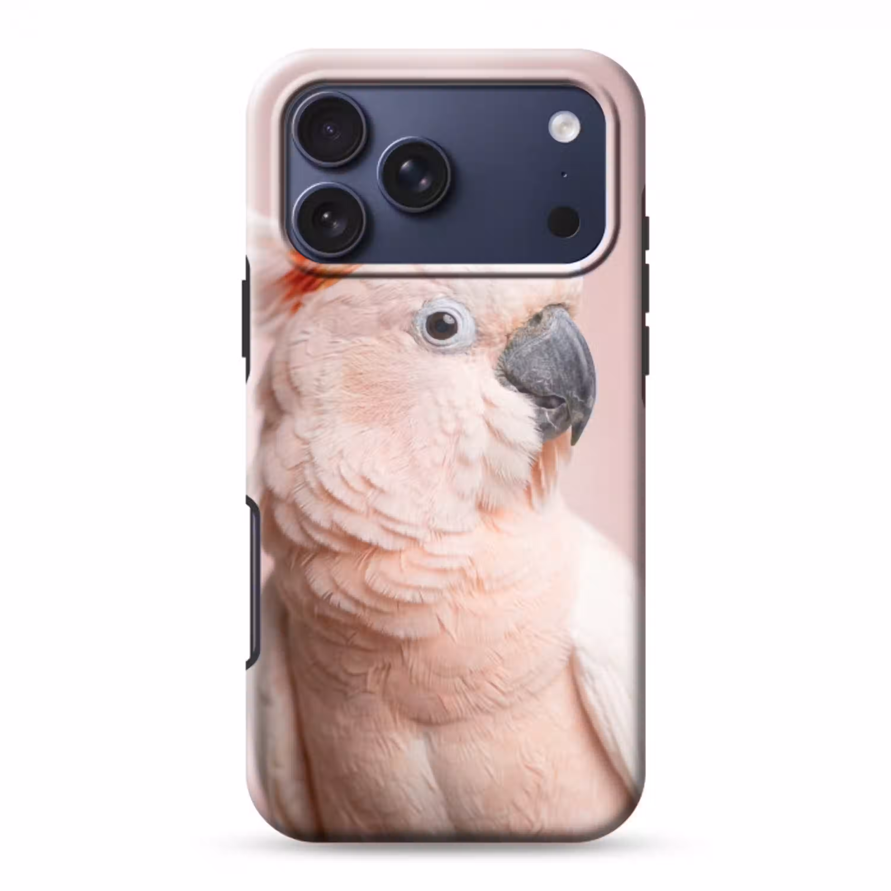 Kaketoe - Portret - Roze Toughcase MagSafe Apple iPhone 17 Pro Max klein -3d