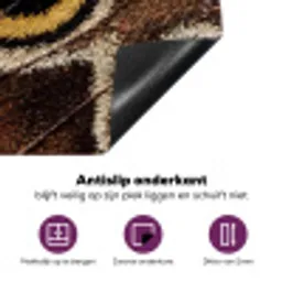 Vlinder - Vleugel - Abstract Inductie beschermer vinyl 3mm middel -zzzzzzz-cc-onderkant