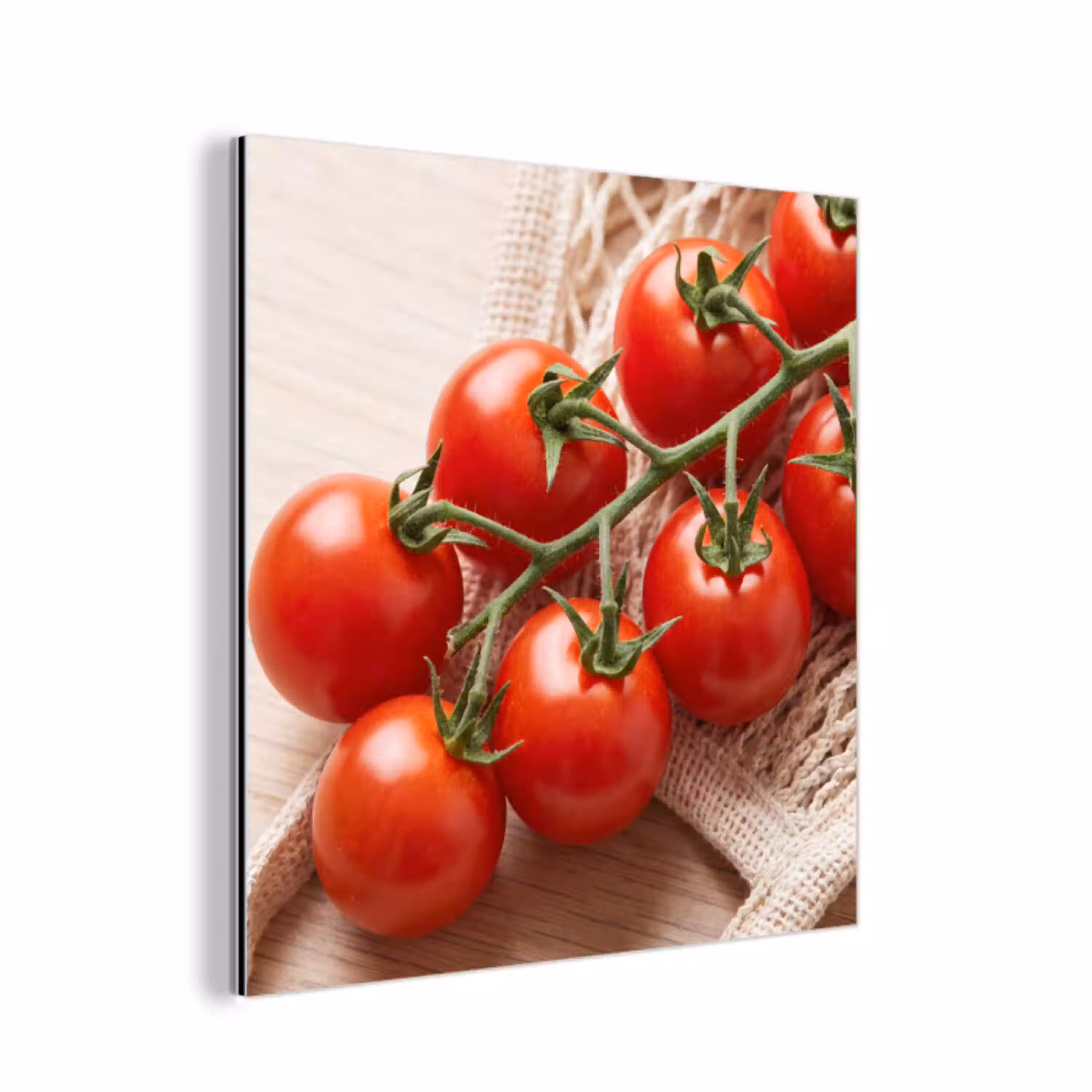 Tomaten - Vers - Eten aluminium wit klein -3d