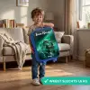 Vrachtwagen - Stad - Groen - Neon Kinderkoffer - Blauw klein -sfeer2_NL