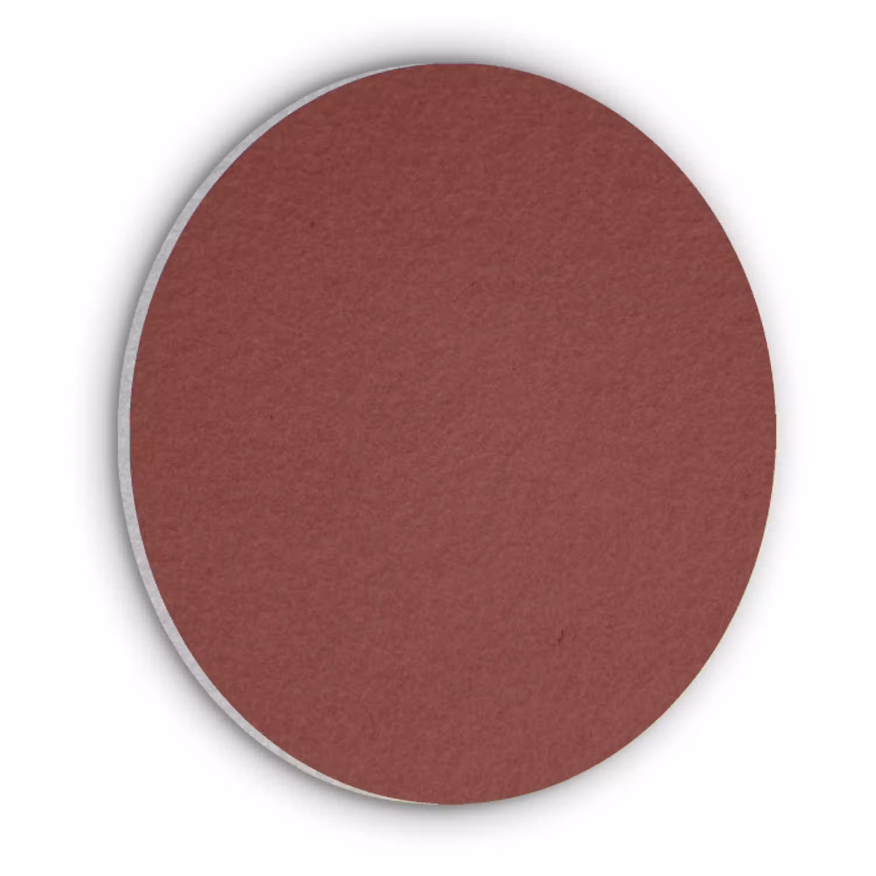 Rustic - Terracotta - Rood Akoestische PET Vilt - Rond klein 838 -3d