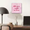 Tekst - Roze - Love - Hart plexiglas 5mm klein -sfeer6