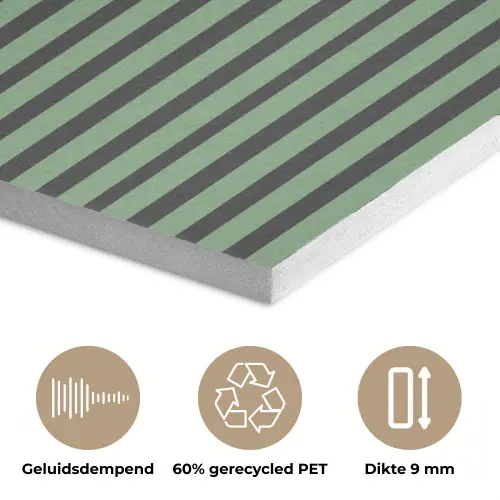 Quote - Groen - Grill - Zomer PET vilt klein -closeup_NL